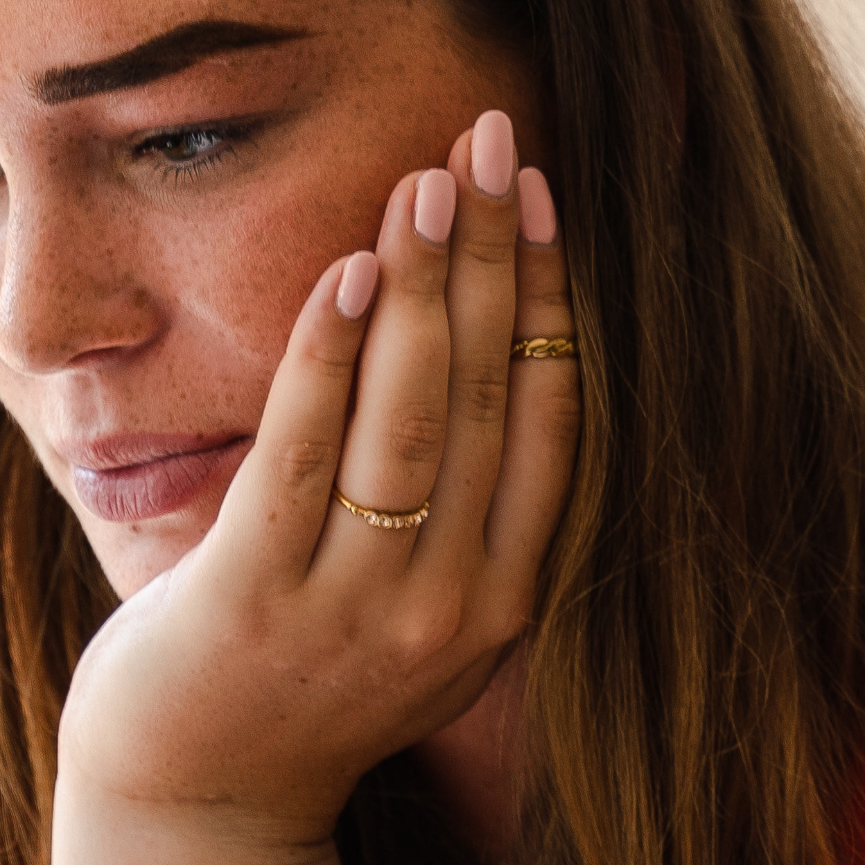 Zartrosa Nude-Gel-Nagellack